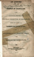 Speech of the Hon. Daniel Webster at the National Republican convention, in Worcester, Oct. 12, 1832.