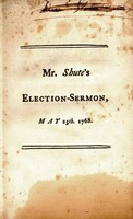 A sermon preached before His Excellency Francis Bernard, Esq, Governor, His Honor Thomas Hutchinson, Esq, Lieutenant-Governor, the honourable His Majesty's Council, and the honourable House of Representatives, of the province of the Massachusetts-Bay in N
