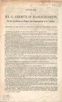 Speech of Mr. G. Ashmun, of Massachusetts, on the revolution in France, and emancipation in its colonies. Delivered in the House of Representatives of the United States.