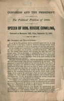 Congress and the President : the political problem of 1866