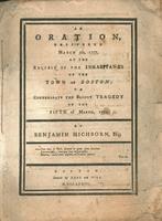 An oration, delivered March 5th, 1777, at the request of the inhabitants of the town of Boston