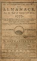 An astronomical diary, or, Almanack, for the year of Christian Æra, 1777