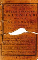 Anderson revived: the North-American calendar; or, an almanack, for the year of our Lord, 1780 : being bissextile or leap-year. Containing every thing useful and necessary in such a work. Calculated for the meridian of Providence, in New-England, lat. 41 